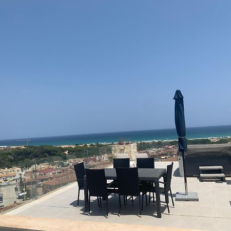 Beautiful New Style Apartment In Gran Alacant In Front Of Sea With Solarium And Jacuzzi Exteriör bild