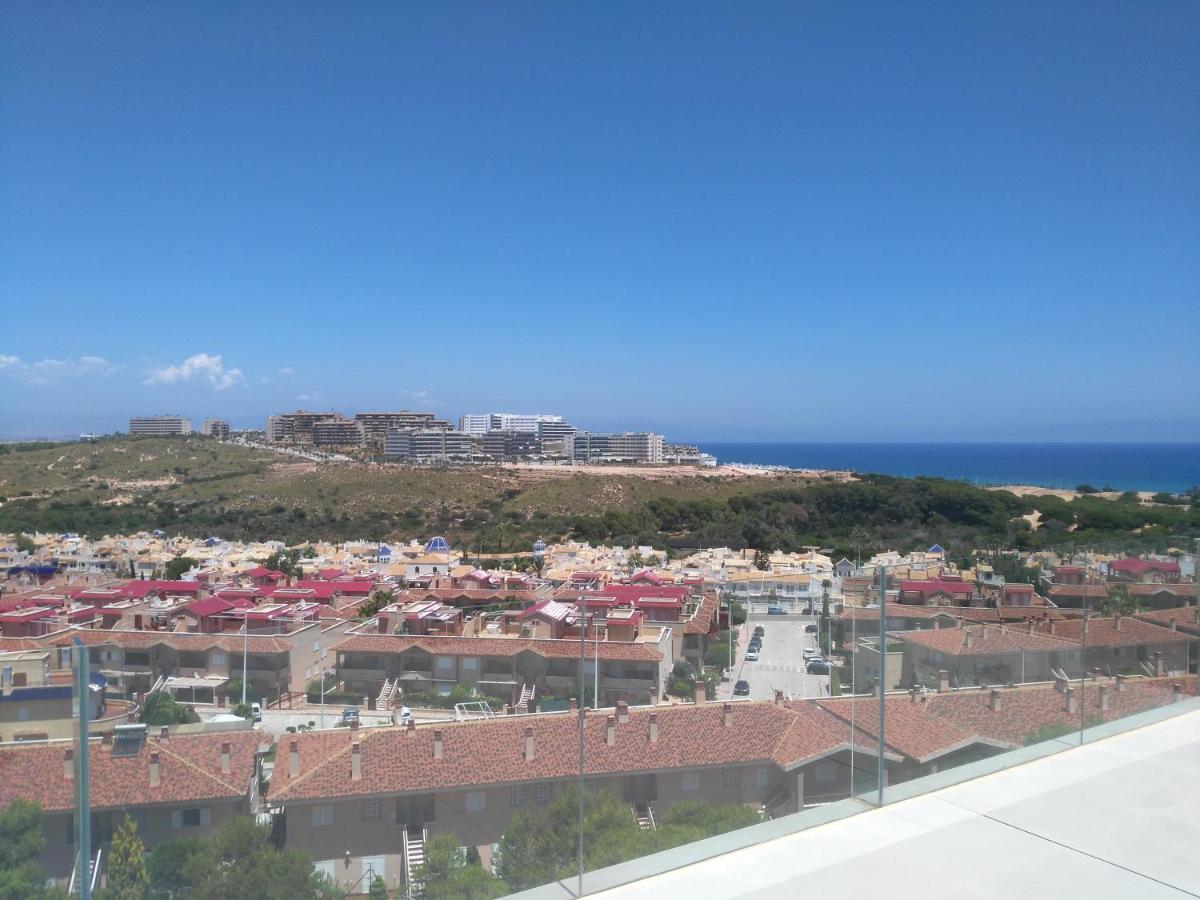 Beautiful New Style Apartment In Gran Alacant In Front Of Sea With Solarium And Jacuzzi Exteriör bild